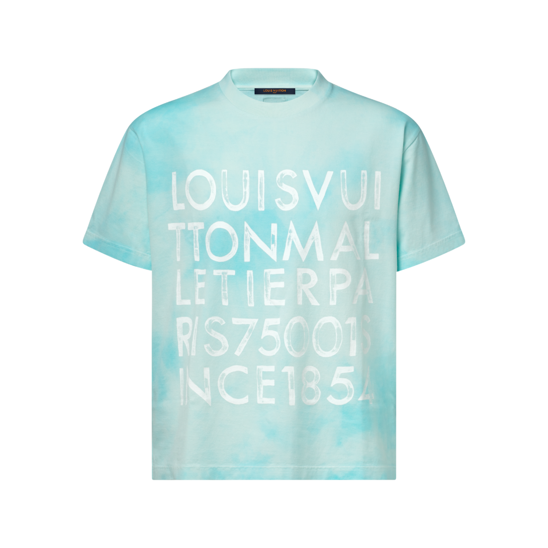 Tie-Dye Printed T-Shirt - For Men | LOUIS VUITTON
